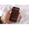 Dėklas MAN&amp;WOOD case for iPhone 7/8 ebony juodas