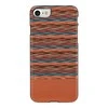 Dėklas MAN&amp;WOOD case for iPhone 7/8 browny check juodas
