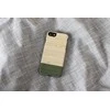 MAN&amp;WOOD dėklas skirtas Apple iPhone 7/8 bamboo skirtasest juodos spalvos