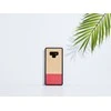 MAN&amp;WOOD išmaniojo telefono dėklas „Galaxy Note 9“ su „Miss Match“ efektu, juodas