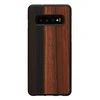 MAN&amp;WOOD SmartPhone dėklas Galaxy S10 ebony juodos spalvos