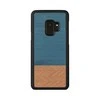 Dėklas MAN&amp;WOOD SmartPhone case Galaxy S9 denim juodas
