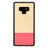 MAN&amp;WOOD išmaniojo telefono dėklas „Galaxy Note 9“ su „Miss Match“ efektu, juodas