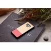 MAN&amp;WOOD išmaniojo telefono dėklas „Galaxy Note 9“ su „Miss Match“ efektu, juodas