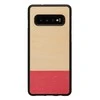 MAN&amp;WOOD SmartPhone dėklas Galaxy S10 miss match juodos spalvos