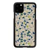 Dėklas MAN&amp;WOOD SmartPhone case iPhone 11 Pro Max mėlynas triangle juodas