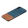 Juodas telefono dėklas MAN&amp;WOOD iPhone X/XS