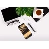 MAN&amp;WOOD SmartPhone case iPhone XR baltas ebony juodas