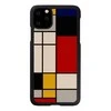 Dėklas MAN&amp;WOOD SmartPhone case iPhone 11 Pro Max mondrian wood juodas