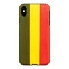 Dėklas MAN&amp;WOOD SmartPhone case iPhone XS Max reggae juodas