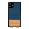 Dėklas MAN&amp;WOOD SmartPhone case iPhone 11 denim juodas
