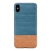 Dėklas MAN&amp;WOOD SmartPhone case iPhone XS Max denim juodas