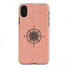 Dėklas MAN&amp;WOOD SmartPhone case iPhone X/XS compass juodas