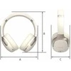 Ausinės Manta HDP1001CR Rytmo Elegance Kreminis