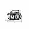 Bluetooth FM radijas Manta Chilli