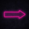 Manta SNL107PK Style Neon Lights ARROW pink