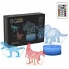 Manta SNL117RGB LED lamp Light decoration Dinosaurs RGB 3D
