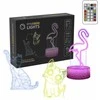 Manta SNL119RGB LED lempa Šviesos dekoracija Gyvūnai RGB 3D