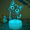 Manta SNL119RGB LED lempa Šviesos dekoracija Gyvūnai RGB 3D