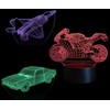 Manta SNL121RGB LED lamp Light decoration Vehicles 2 RGB 3D