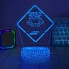 Manta SNL123RGB LED lamp Light decoration Game 3 RGB 3D