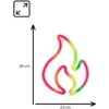 Manta SNL58RGB stiliaus neoninė lemputė FLAME