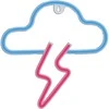 Manta SNL71BL Style Neon Lights CLOUD WITH LIGHTNING Mėlyna-Rožinė