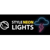 Manta SNL71BL Style Neon Lights CLOUD WITH LIGHTNING Mėlyna-Rožinė