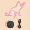 Manta SNL80PK LED lamp Light decoration Cat 2 pink
