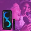 Bluetooth karaoke kolonėlė Manta Eris, 100 W