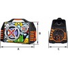 Karaokės kolonėlė Manta SPK1005PRO Helios 2 su mikrofonu