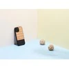 MAN&amp;WOOD dėklas skirtas Apple iPhone 12/12 Pro herringbone nero juodos spalvos