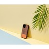 MAN&WOOD dėklas skirtas Apple iPhone 12 mini browny check juodos spalvos