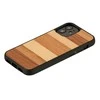 Dėklas MAN&amp;WOOD case for iPhone 12 mini sabbia juodas