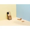 Dėklas MAN&amp;WOOD case for iPhone 12 mini terra juodas