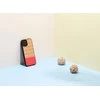 MAN&amp;WOOD dėklas skirtas Apple iPhone 12 Pro Max herringbone azalea juodos spalvos