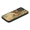 MAN&amp;WOOD dėklas skirtas Apple iPhone 12 Pro Max primrose juodos spalvos