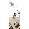 Dėklas MAN&amp;WOOD case for iPhone 7/8 baltas ebony juodas