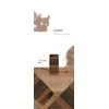 Dėklas MAN&amp;WOOD case for iPhone 7/8 fango juodas