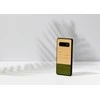 MAN&amp;WOOD SmartPhone dėklas Galaxy S10 Plus bamboo skirtasest juodos spalvos