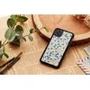 MAN&amp;WOOD išmaniojo telefono dėklas iPhone 11 Pro mėlynas trikampis juodas