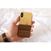 Dėklas MAN&amp;WOOD SmartPhone case iPhone X/XS mare juodas