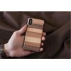 MAN&amp;WOOD SmartPhone dėklas Apple iPhone X/XS sabbia juodos spalvos