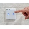 „Tellur“ išmanusis WiFi jungiklis, SS2N, 2 prievadai, 1800 W, Baltas