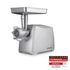Mėsmalė Mėsos malimo mašina Gastroback Design Mincer Pro M 41408 Sidabrinis, Greičių skaičius 2, 3 malimo diskai (3 mm / 4,8 mm / 8 mm), Kebbe priedas rytietiškai virtuvei, dešrų įdaro ir sausainių tvirtinimas