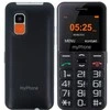 MyPhone Telefonas HALO Easy, Juodas