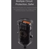 Akumuliatorius Orsen C8 45W Mini Car Charger juodas