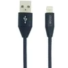 Orsen S31 Lightning Cable 2.1A 1.2m juodas