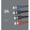Orsen S51 C tipo į „Lightning“ 3A 1m mėlynas