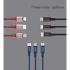 Orsen S9M USB A and Micro 2.1A 1m juodas